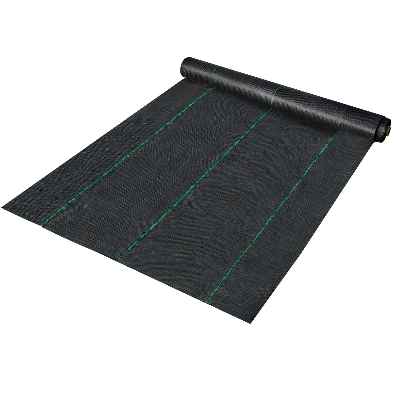 Weed Control Fabric 6ft x 300ft - Geo Textile Fabric Heavy Duty - Woven Ground Cover for Commercial Greenhouse, Yard, Garden Barrier Cloth Blocker Mat