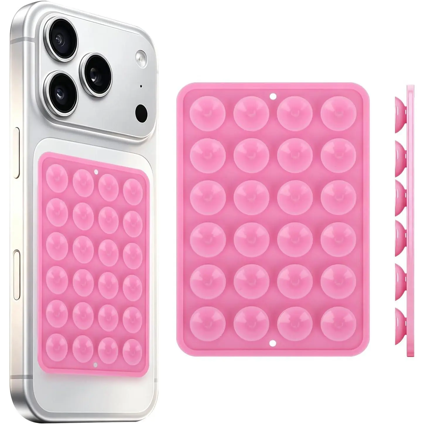 Suction Phone Case Adhesive Mount, Hands-Free,  Grip Holder
