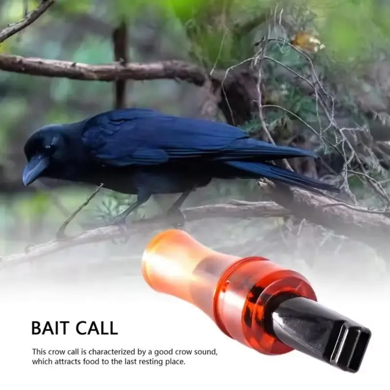 Crow Whistle Portable Pet Training Tool Loud Whistle Ultrasonic Crow Whistle For Training Attract Ducks Outdoors Hiking Backpacking Travel Survival Hunting