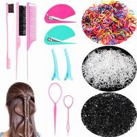 Set of five rubber bands and 500 monochrome packs.