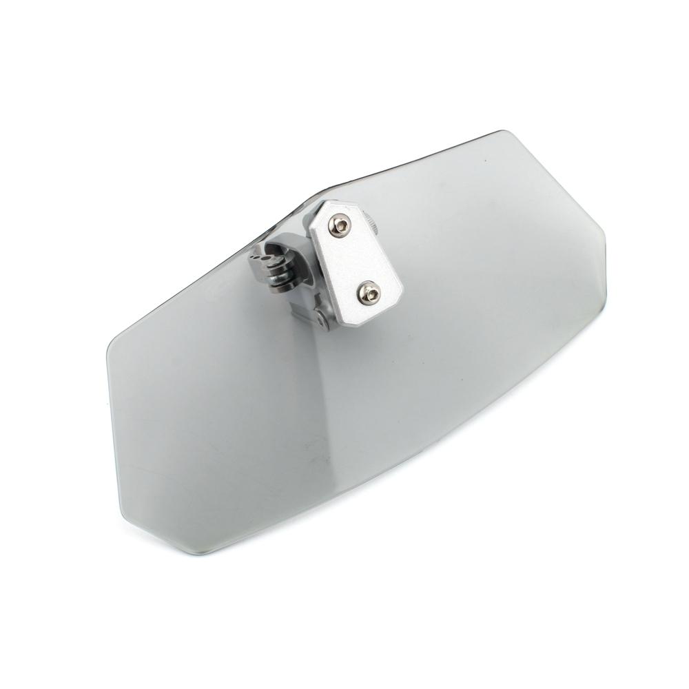 Motorcycle Windshield Extension Board, Adjustable Anti-Wind Deflector, Universal Quick Release Bracket, Fits All Brands, Windproof Fairing Shield