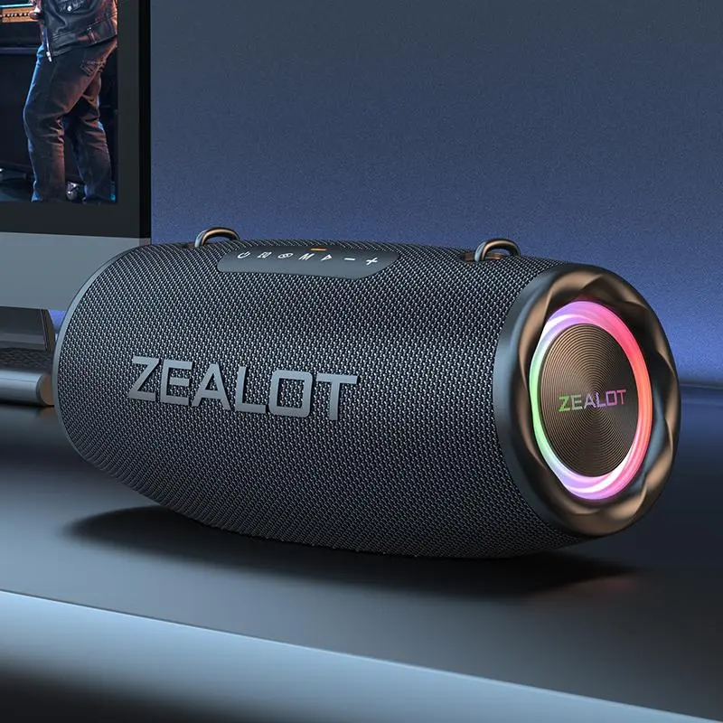 ZEALOT Zealot S87 Portable Wireless Speaker, 1 Count USB