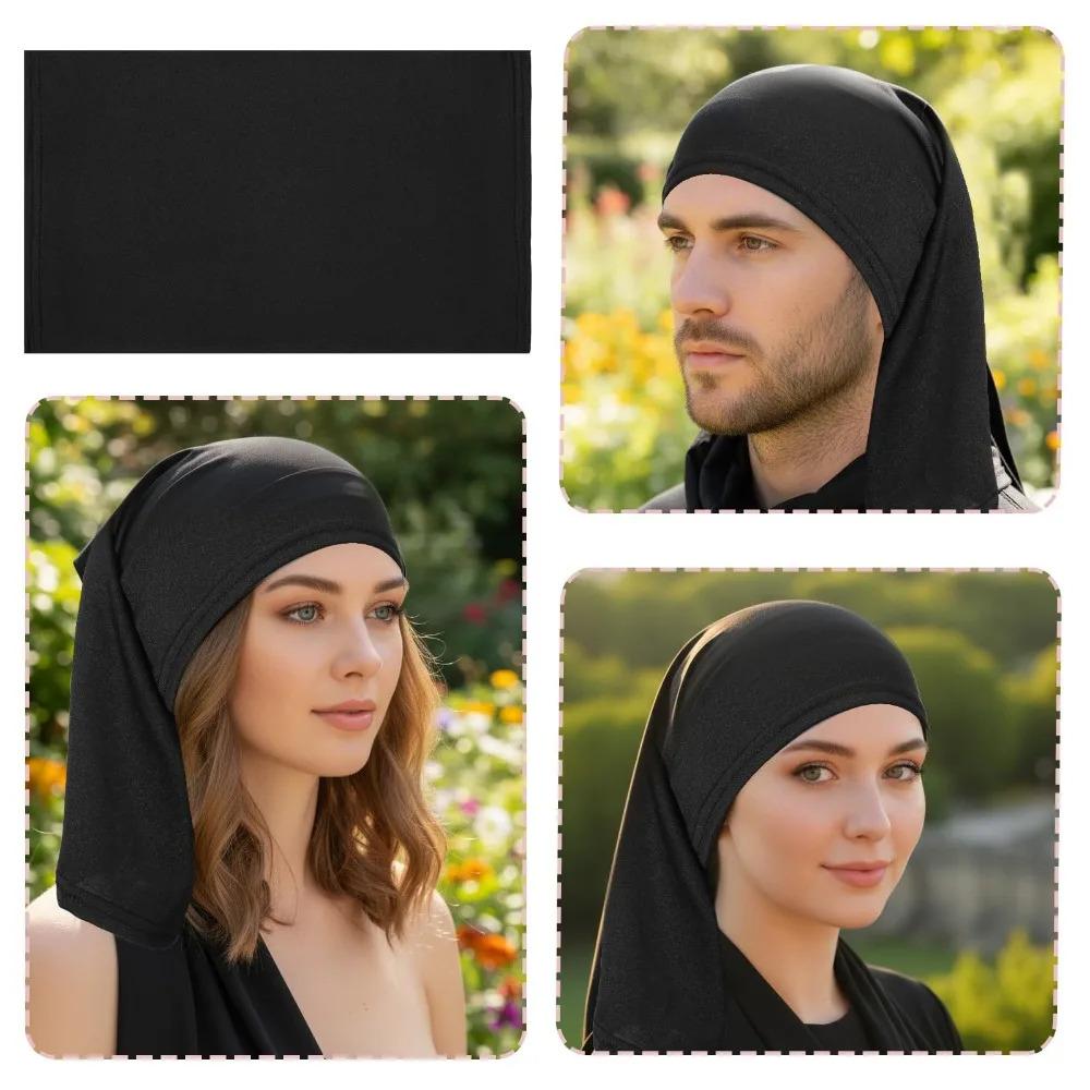 6pcs Dreadlock Cap Tube Bands Elastic Long Hair Dreads Head Wraps Locs Socks for Dreads,Unisex Spandex Dreadlock Cap for Daywear