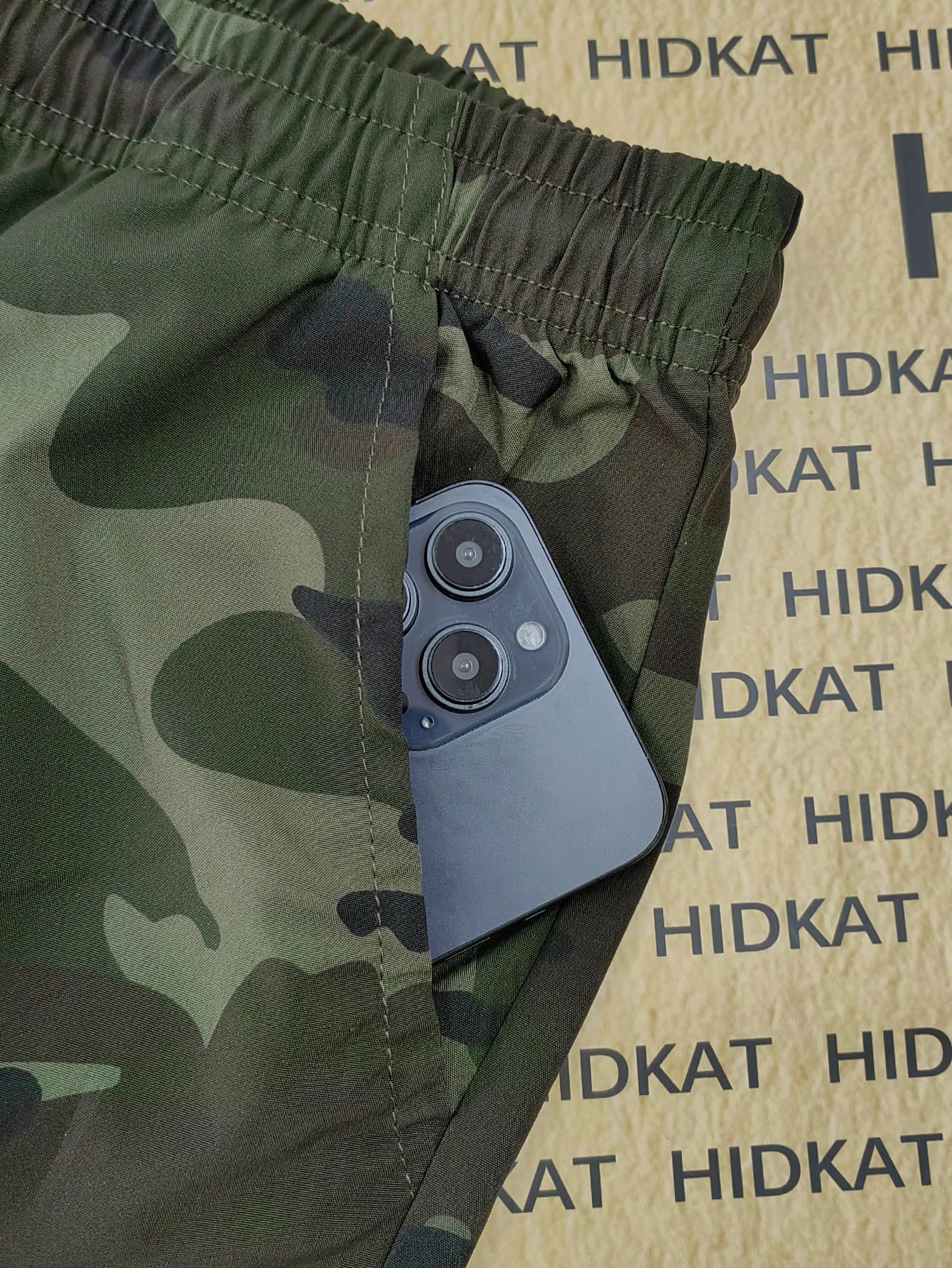 Women's Camo Cargo Joggers, Women's Camouflage Cargo Pants, Women's Lightweight Breathable Cargo Pants, Women's Elastic Waist Camo Pants, Women's Casual Camo Joggers