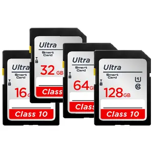 SD Card 64GB 128GB 256GB V10 16GB 32GB Normal Full Size Flash SD Memory Card High Speed for Camera drive
