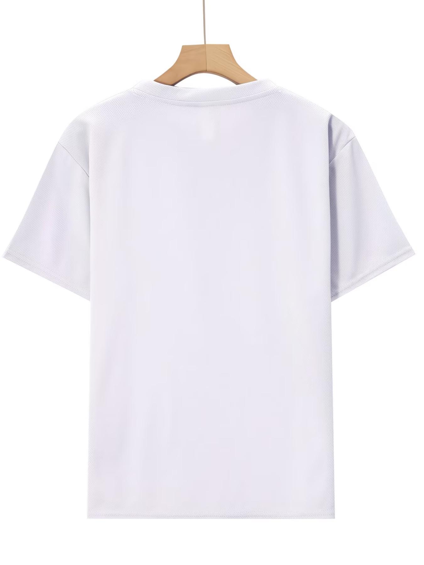 1Summer Short-Sleeve T-Shirt for Girls Featuring a "K-POP Girl Student" Cartoon Print - a Casual Round-Neck Shirt with Adorable Chibi Characters And Prints, Perfect for Anime Fans. It Can Be Hand-Washed Or Dry-Cleaned, Has a Regular Fit