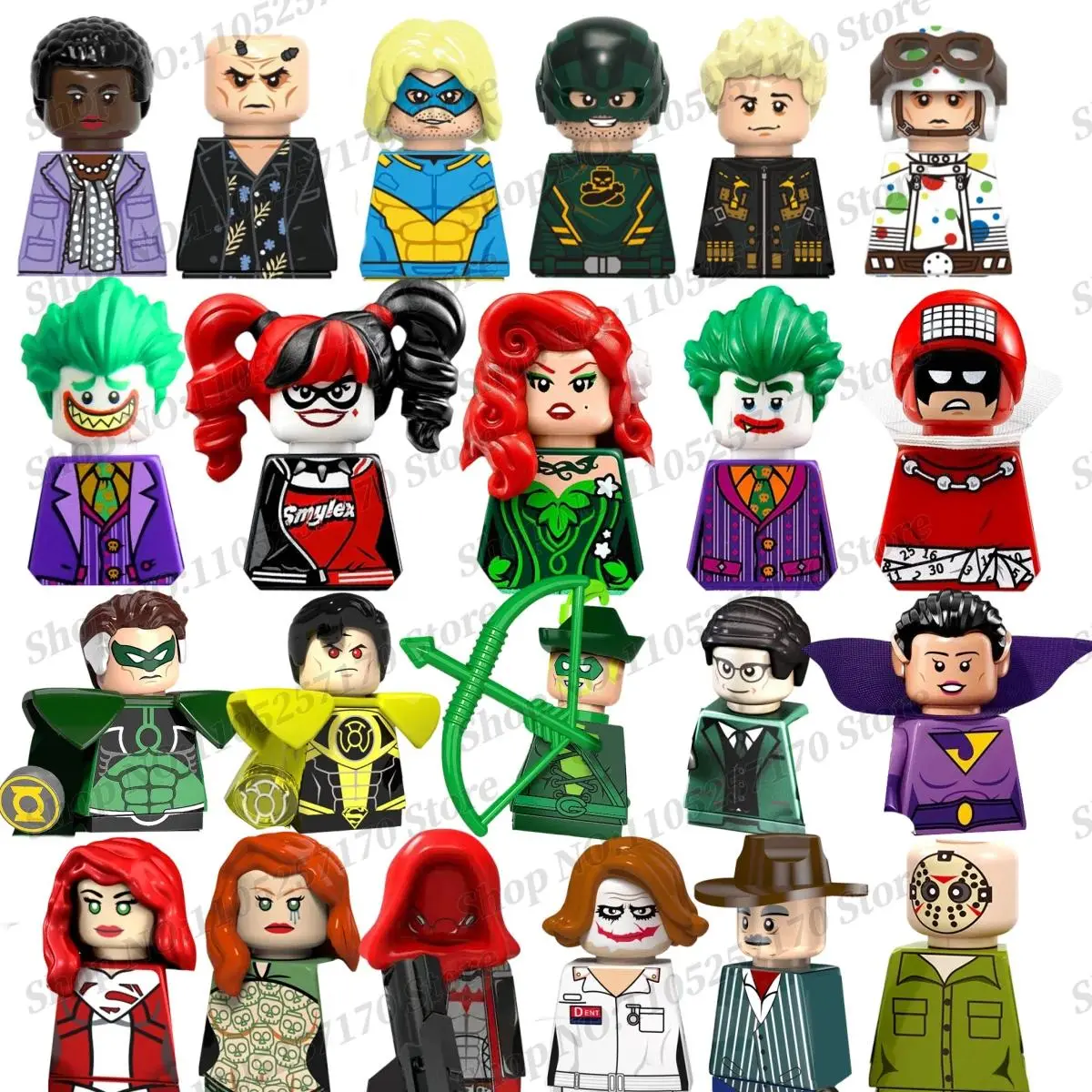 Hot-selling building block toys Superhero Lana Lang collectible gift toys children's assembly brick toys holiday party gifts