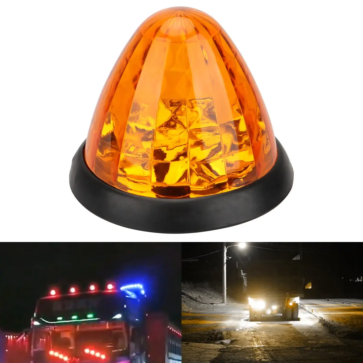 Watermelon Ceiling Light, Starry Sky Flashing LED Lamp, Neon Decorative Light, 12-24v Modern Design, Energy Saving, Ideal for Cars and Home Decoration