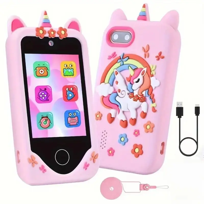 Portable OEM Gaming Phone S5 - HD Camera Touchscreen Children's Smartphone, Christmas Gift for Kids
