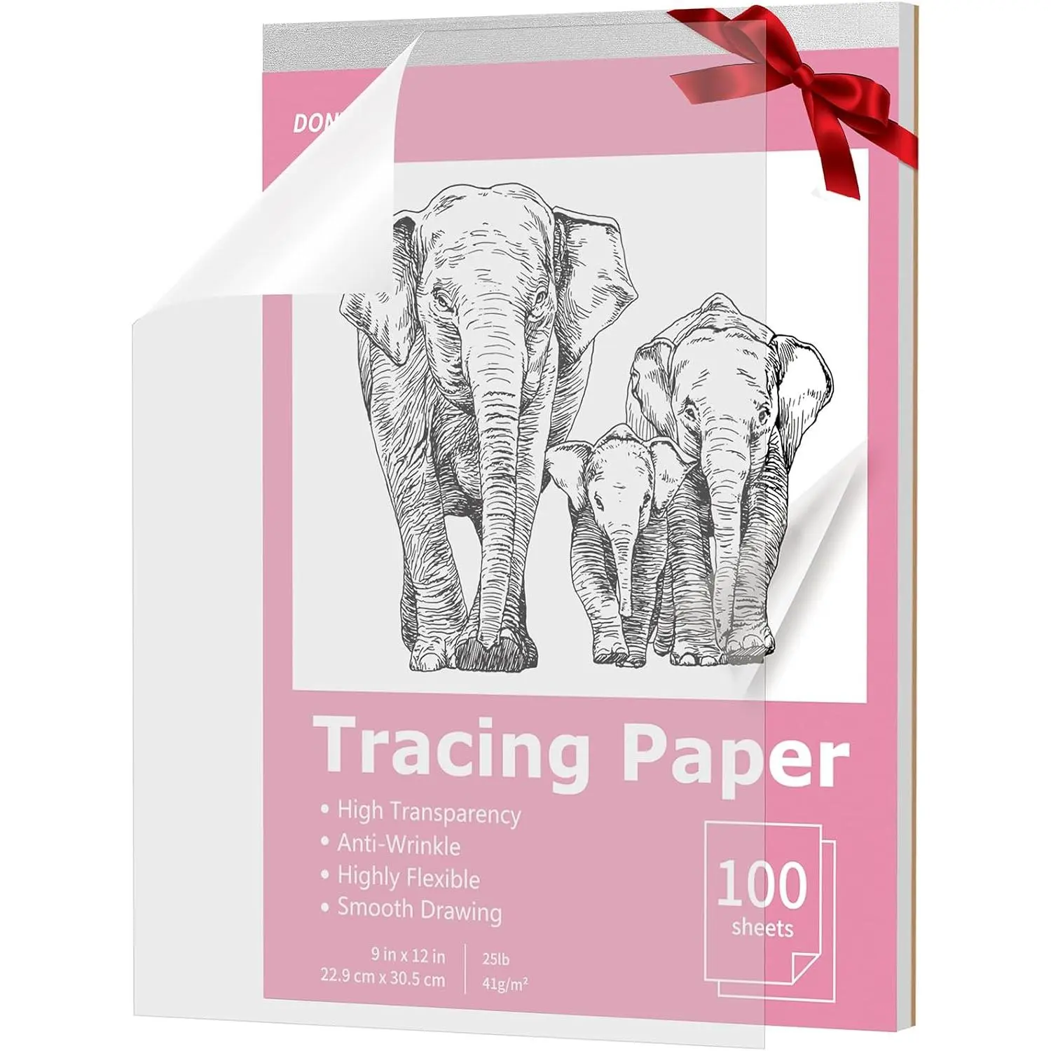 Carbon Paper for Tracing Transfer Paper, 30 count Black Graphite Copy Paper