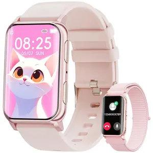 1.57-Inch HD Smartwatch for Women, Call Answering, Fitness Watch, Water-Resistant, Compatible with iPhone and Android, over 100 Sports Modes