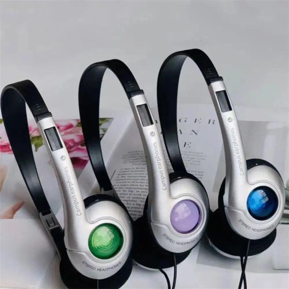 CD Fashion Retro Classic Headset Classic Y2K Wired Headphone On The Ear Earbud 3.5mm Type C Millennium Wind Vintage