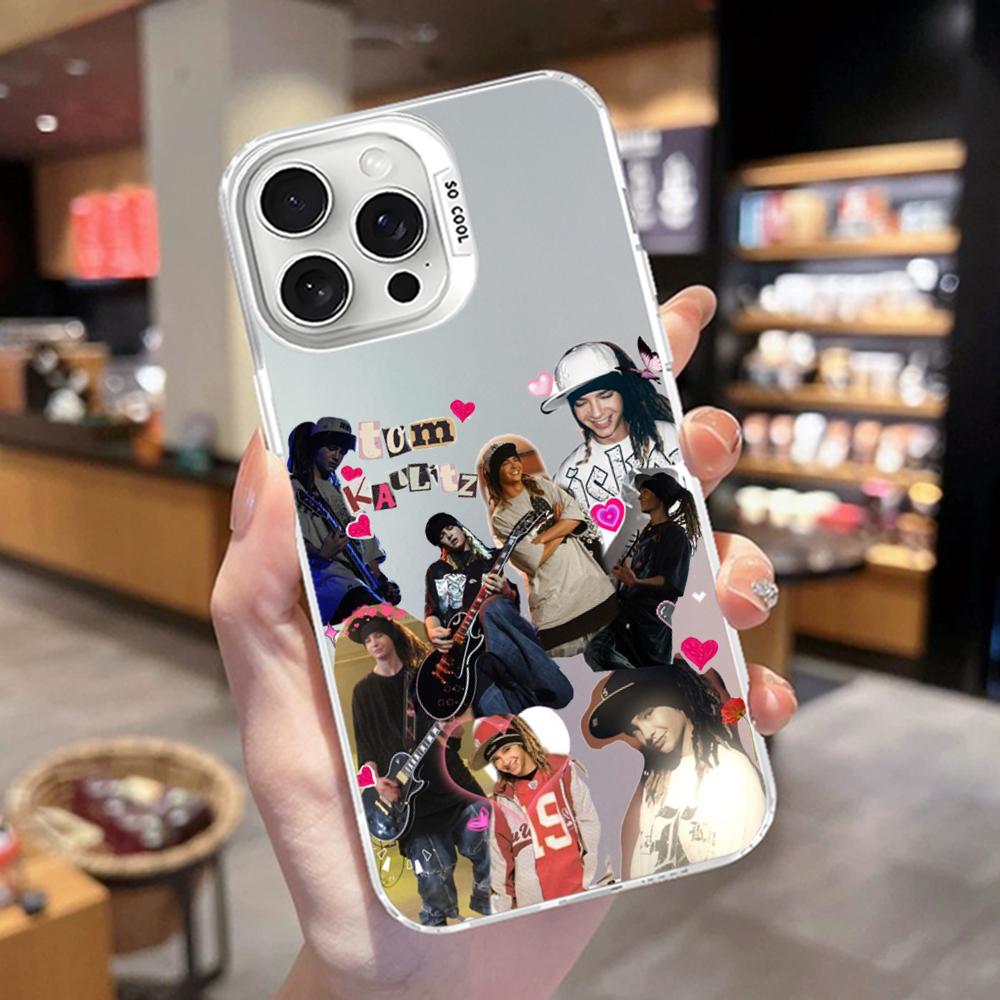 Singer Tom Bill Kaulitz Tokio Hotel Phone Case For iPhone17 16 15 14 13 12 11 Pro Max X XR XSMAX Matte Shockproof Back Cover