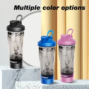 Windele Advanced Electric Protein Shaker Cup, 600ML/20oz Large Capacity, Coffee Smoothie Blender, Office Gym Use, Type-C Charging