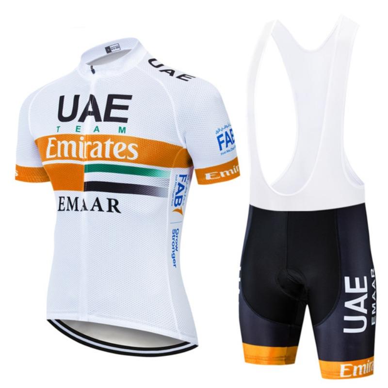 Summer short-sleeved cycling suit, quick-drying road bicycle, bicycle overalls, men's cycling suit. bib tracksuits men