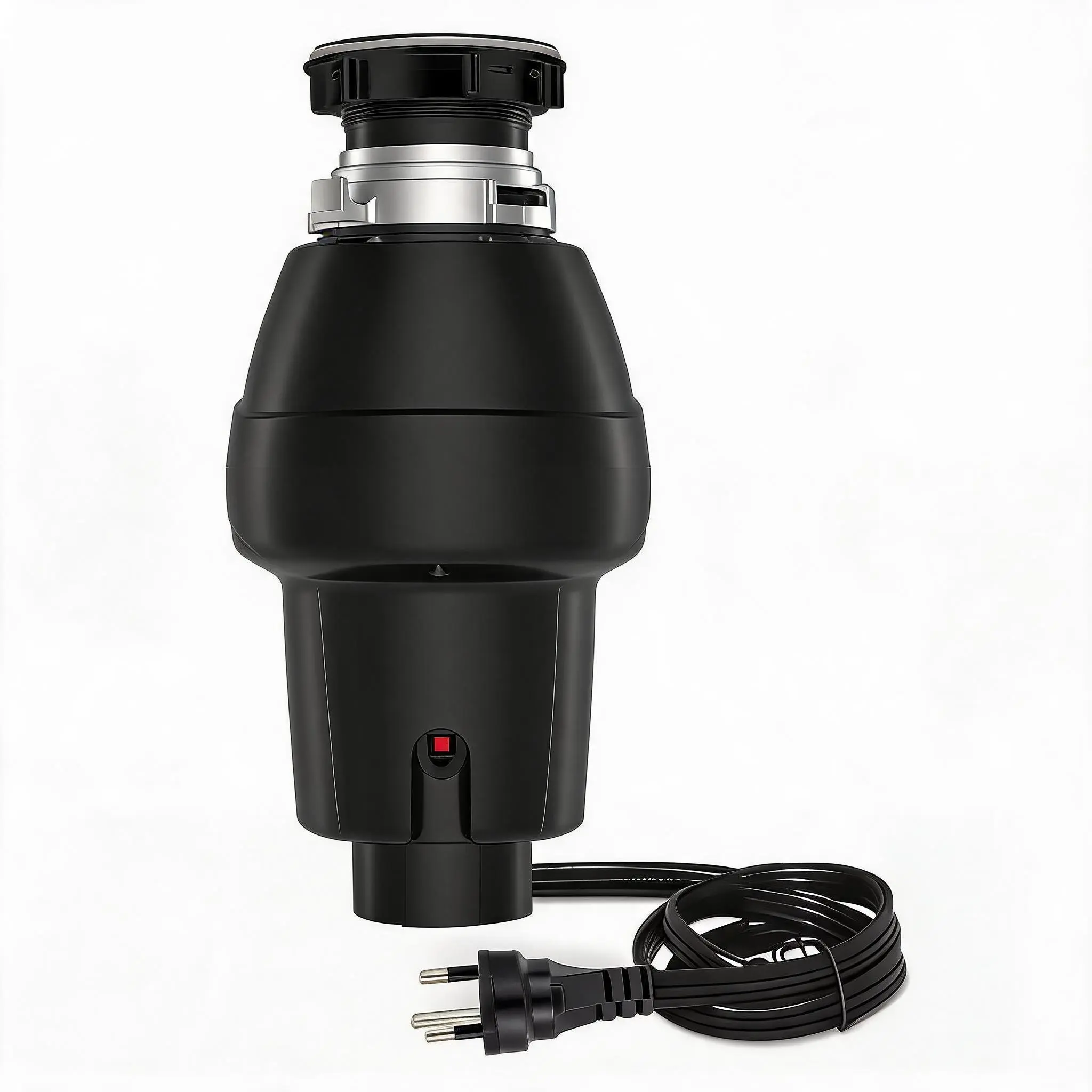 Garbage Disposal – Continuous Feed Food Waste Disposer, Includes Air Switch & Accessories, Easy Install, Kitchen Trash Compactor, ABS+ Stainless Steel Construction