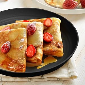 32-Piece Kitchen Plastic Wheat Straw Dinnerware Set, Service for 8, Unbreakable Modern Dish Set - Dinner Plate/Dessert Plate/Cereal Bowl/Cup, for Apartment Essentials, Outdoor Camping,Black