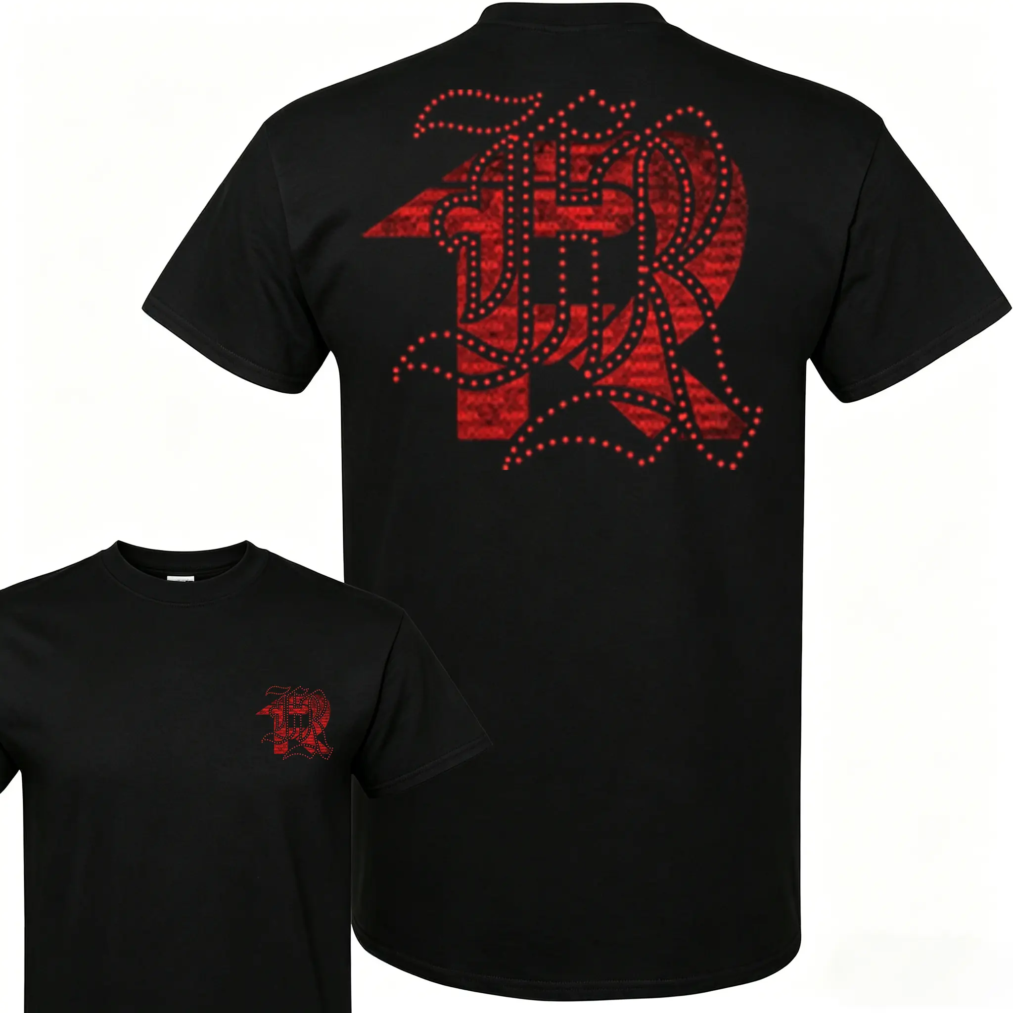 🎸 🎶 100% Cotton Fuerza Regida Red Design T-shirts, Band Tour Basic Soft Cotton Tee, Menswear Streetwear T shirt