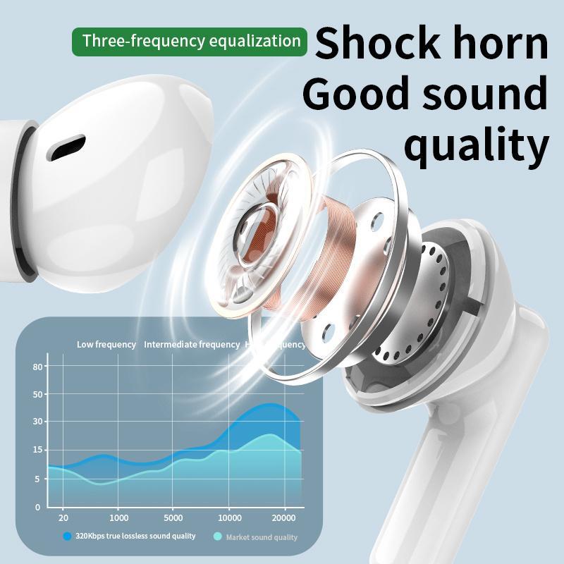 Original Bluetooth Earphones Wireless Bluetooth Headset Noise Cancelling Earbuds with Mic Wireless Headphones