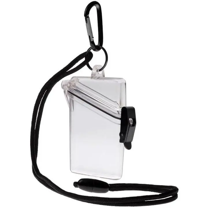 Transparent Clear  ID Card Badge Holder Case   Case Vertical Badge Holders with Lanyard and , Badges and Supplies,Labels, Office and School Supplies