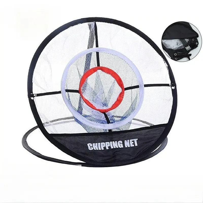 Foldable Golf Practice Net, Ideal for Indoor and Outdoor Use, Perfect for Swing, Chip, Hit, and Ball Collection Training, Short Iron Training