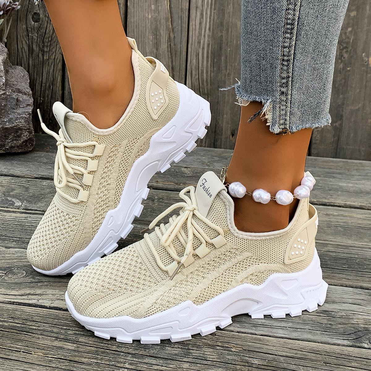 2026 Spring New Casual Shoes for Women, Breathable and Lightweight Sports Shoes, Comfortable and Durable Women's Shoes