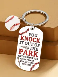 Funny Baseball Keychains for Boys, Cool Baseball Accessories, Stuffed Plush Decor, Birthday Decorations, Party Favors