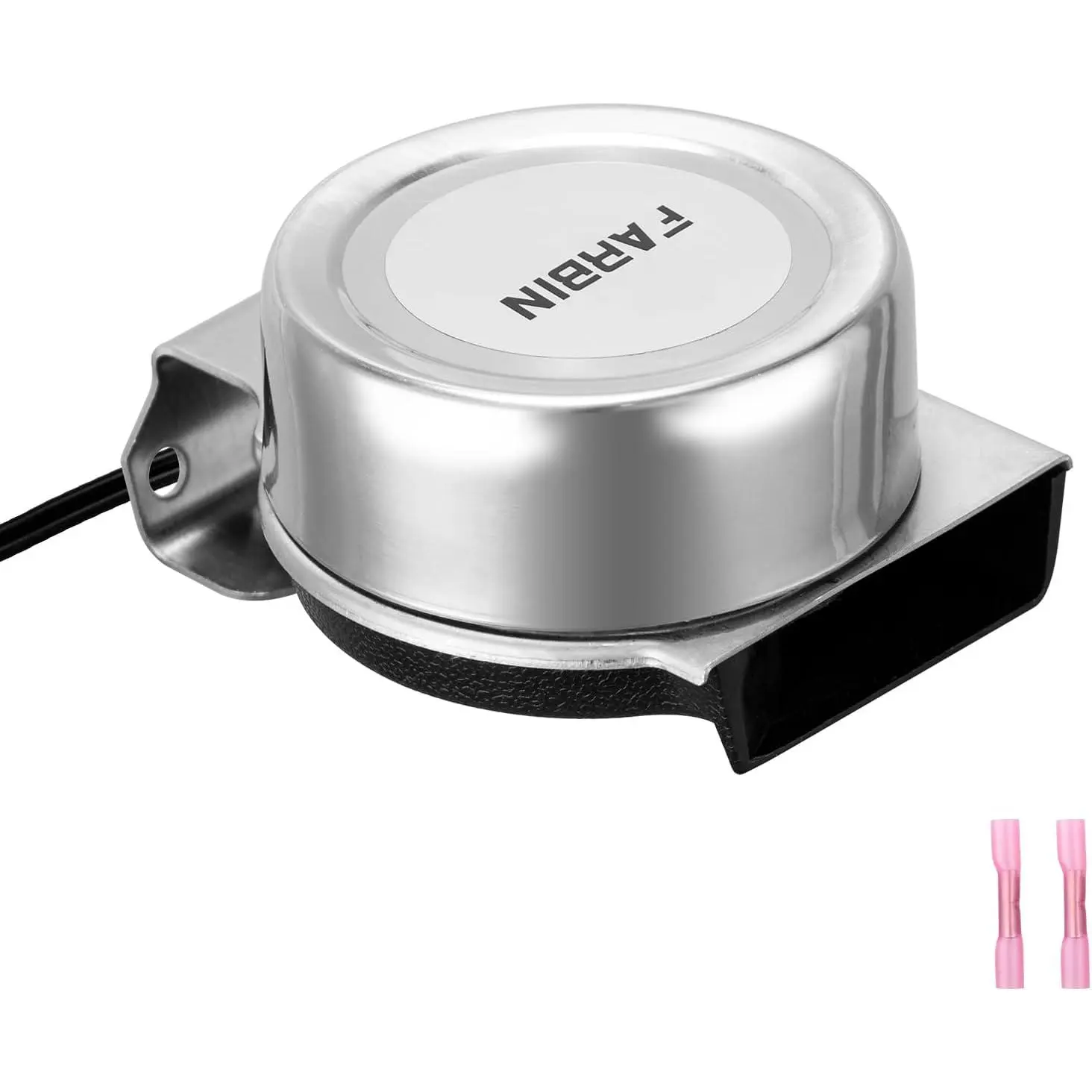 12V Marine Horn Single Super Large 125dB  Stainless Steel Horn, Suitable for  , , and