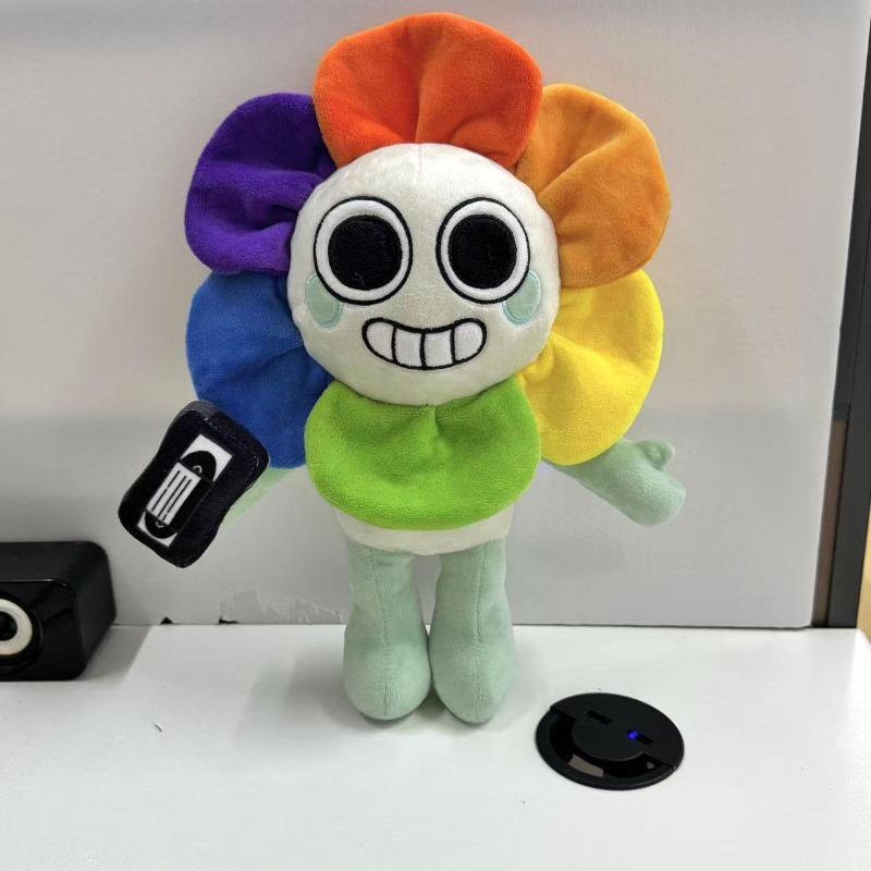 Dandy's World 6Pcs Plush Set Cute Cartoon Stuffed Animal Plushies Toy Gift for Kids Fans