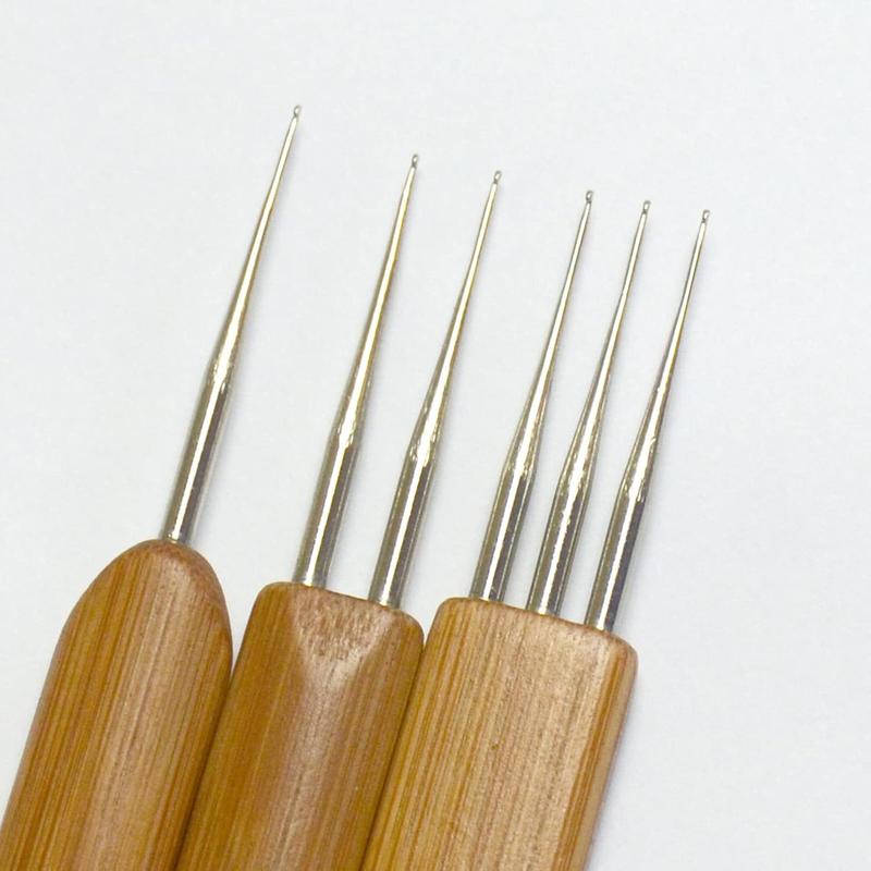 3 count/Set 0.5mm Dreadlock Crochet Hook for Hair (1 Hook, 2 Hooks,3 Hooks) Dreadlock  Tool for Braid  Dreadlock Crochet Hook Dreadlocks Crochet  for Dreads Tool