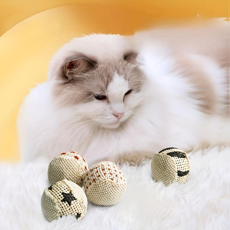 Interactive Cat Toy Ball with Crinkle Sound - Self-Playing Rolling Motion, No Batteries/, for Kittens & Cats, Durable Winding & Chasing Game, Ideal Gift for Cat Owners (All Breeds & Sizes