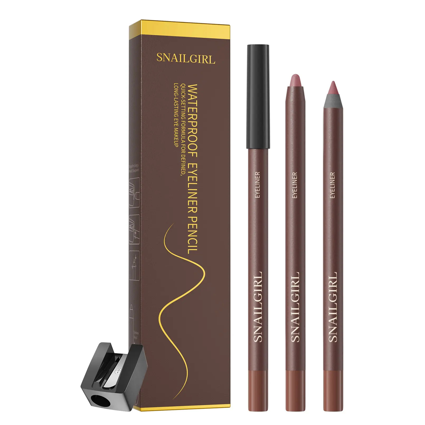 Amazon's best-selling product SNAILGIRL eyeliner gel pen, waterproof, sweat-proof, long-lasting colored eyeliner, cross-border makeup Lipliner