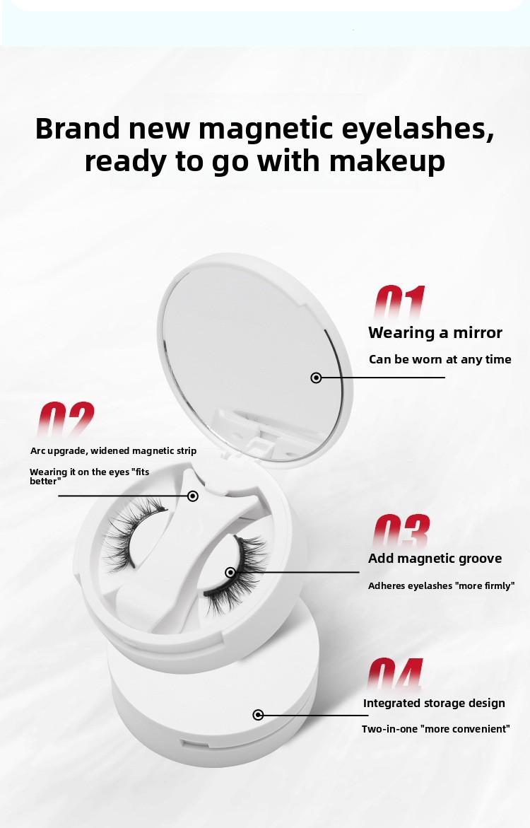 Magnetic Eyelashes Kit - Camellia Style All-in-One Case