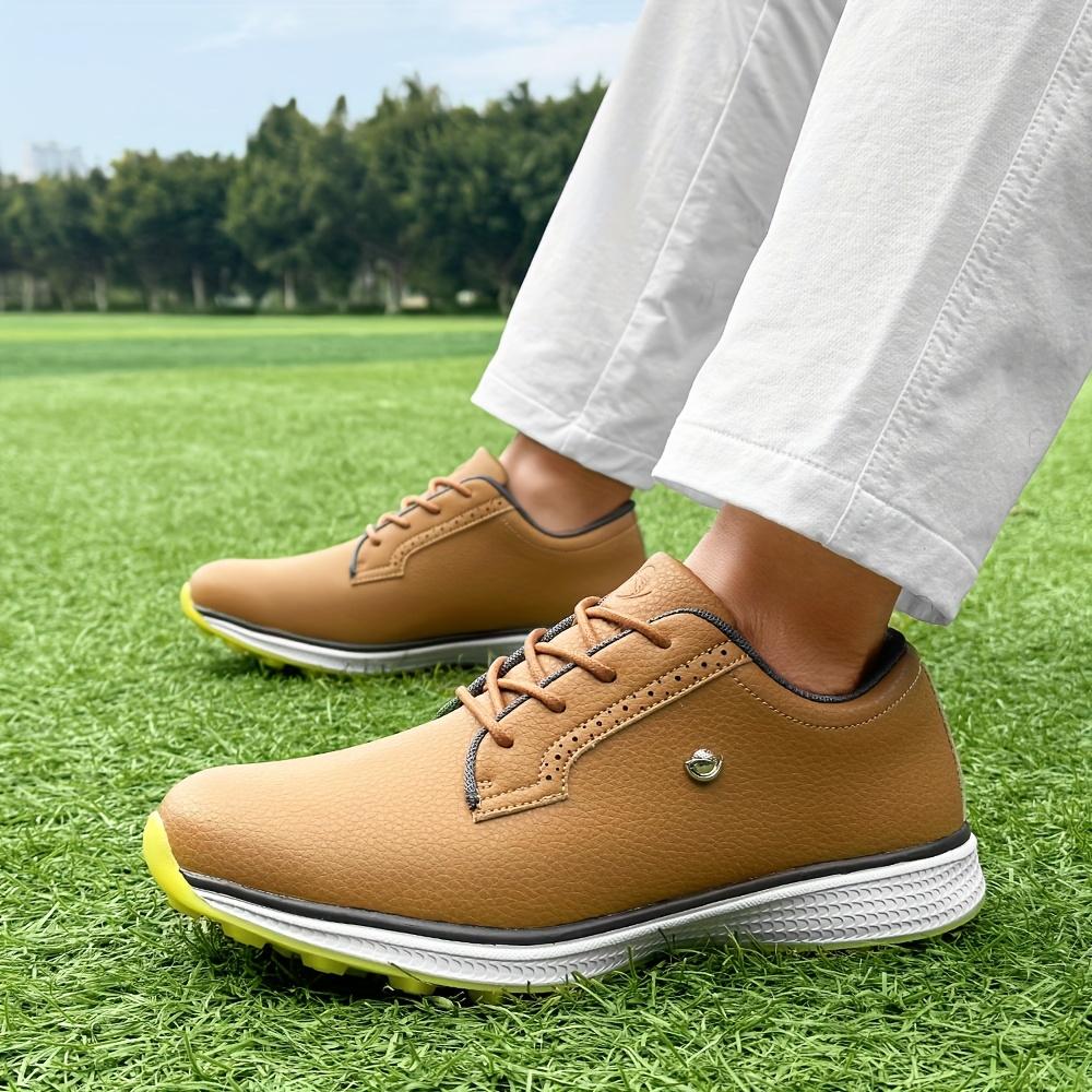 Lightweight And Comfortable Men'S Golf Sneakers, , Designed for Outdoor Training with a Non-Slip Feature