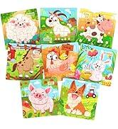 Easter Wooden Puzzles for Toddlers, 8 Pcs Farm Animal Matching Egg Puzzle, Montessori Toys for Boy Girl Birthday Gifts, Preschool Learning Activities & Educational Toys for Boys, Girls(Gag Toys & Practical Jokes)(Gag Toys & Practical Jokes) Easter Wooden Puzzles for Toddlers, 8 Pcs Farm Animal Matching Egg Puzzle, Montessori Toys for Boy Girl Birthday Gifts, Preschool Learning Activities & Educational Toys for Boys, Girls(Gag Toys & Practical Jokes)(Gag Toys & Practical Jokes)