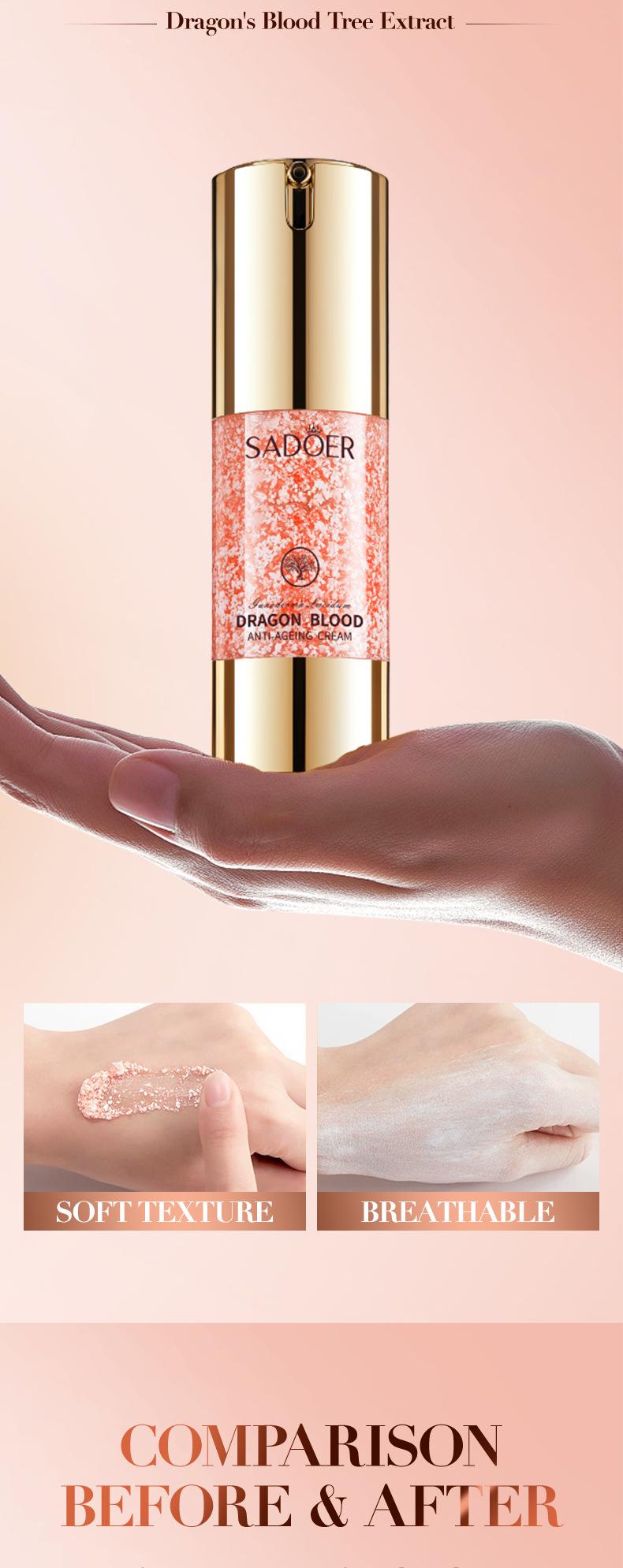 SADOER Dragon Blood Anti-Aging Cream Hydrating Firming Fine Line