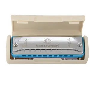 Elegant 10-Hole Blues Harmonica, Magic Conjure Instrument, Perfect for Musicians, Unique Musical Tool, Ideal Gift for Music Lovers