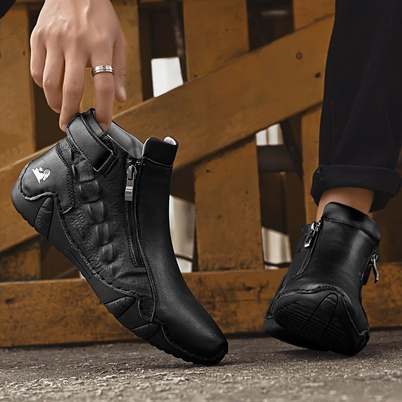 Trendy Plus Size Fashionable Outdoor Anti-Slip Warm And Comfortable Casual Business Handmade Bean Driving Men'S Shoes Men'S Slip-On