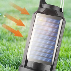 1PCS/2PCS Solar Rechargeable Hooked Camping Light Vintage Outdoor Tent Camping Ambient Light Multi-functional Household Tungsten Lights
