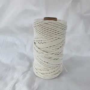 4mm 160m Yarn for DIY Macrame, Handmade Knitting Supplies, Bohemian Decor Rope, Home Wedding Decoration, Craft Materials