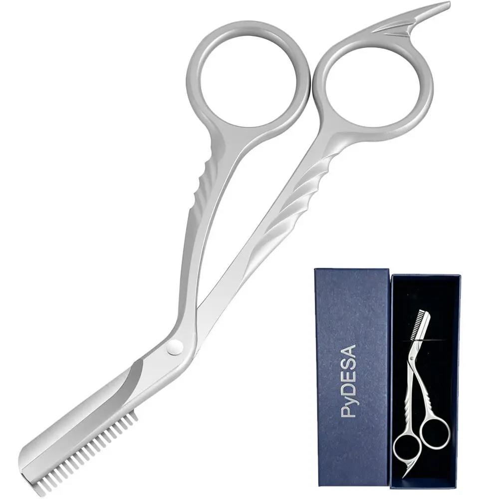 Eyebrow Trimming Scissors with Comb, Eyebrow Styling and Makeup Tools, Women's Gifts, Perfect for Precision Grooming and Beauty Routine