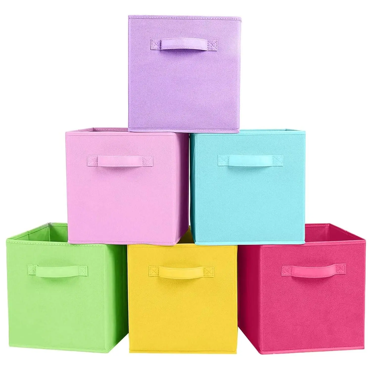 Household uncovered fabric storage box Storage box Clothing, books and underwear storage box