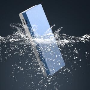 Knife Sharpening Stone–Whetstone 1000/6000 Grit, Whetstone Knife Sharpener with NonSlip Base, Best Wet Stone Sharpening Kit, Angle Guide