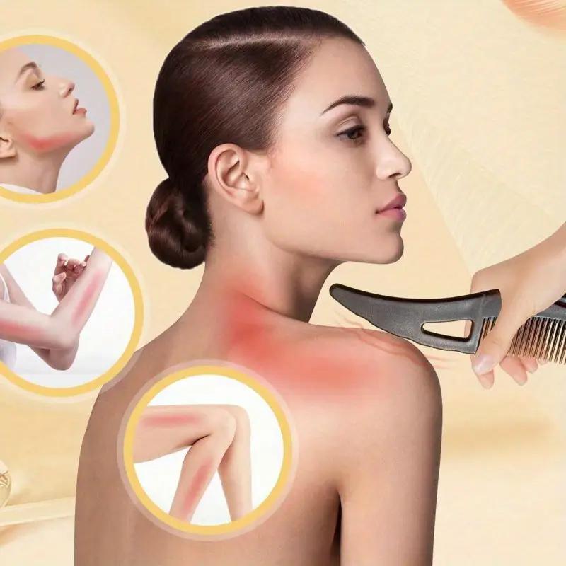 Oil Removing Energy Comb, Grooming Comb, Anti-dandruff Hair Care Tool, Suitable for Normal Hair Type, Abs Plastic Handle with Fine Teeth, Easy To Remove Oil and Untangle, Detangling Hair Brush