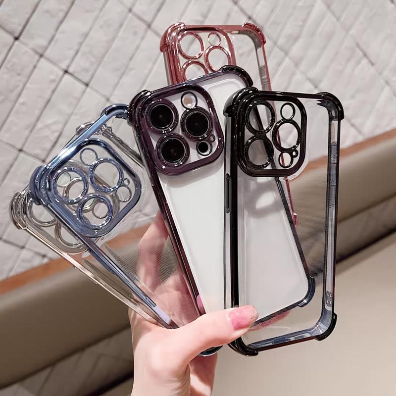 A Four-Corner Magnetic Phone Case Compatible with for iphone 11, 12, 13, 14, 15, And 16 Pro Max Plus17AIR, Without a Stand.
