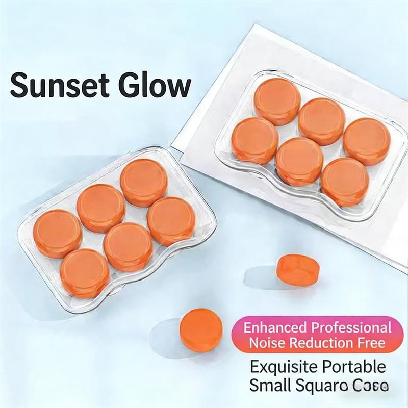 Unisex silicone mud earplugs moldable sound insulation noise reduction sleep sleep swimming waterproof study dormitory snoring anti-noise