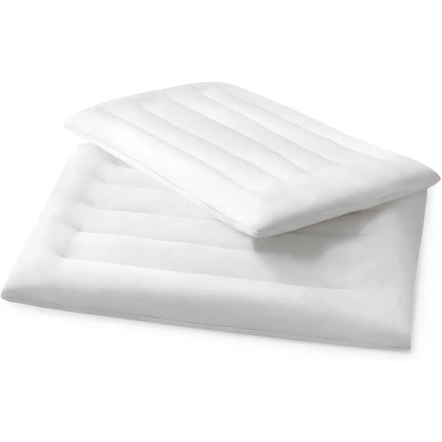 Ultra Thin Flat Pillows for Sleeping 2 Inch Height -  Size Set of 2 Pack  Slim Low Bed Pillow with Down Alternative Fill for   Sleepers, 18x30 Inches