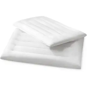Ultra Thin Flat Pillows for Sleeping 2 Inch Height -  Size Set of 2 Pack  Slim Low Bed Pillow with Down Alternative Fill for   Sleepers, 18x30 Inches