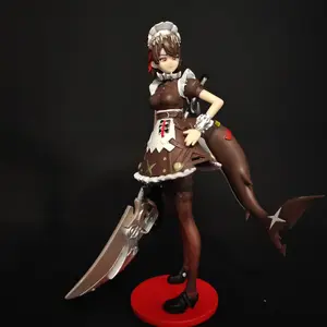 Ailyn Qiao Shark Girl Anime Model, PVC Figure, Beautiful Girl Collectible Statue, Zero Zone Item, Handmade Doll Collection