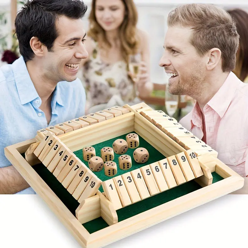 Digital Flip Game Box, Board Stress-Relief Game, Indoor Interactive Entertainment, Family Fun Game for 2–4 Players